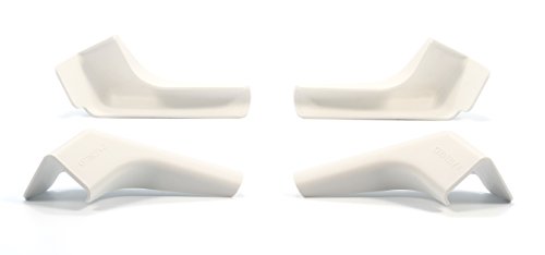 Camco White Wide Gutter Spout - Helps Reduce Dirt and Black Streaks on