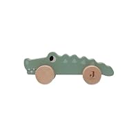 Jollein Cheval Sur Roues En Bois - Jouet Éducatif Nostalgic Ride Pour Enfants Dès 1 An