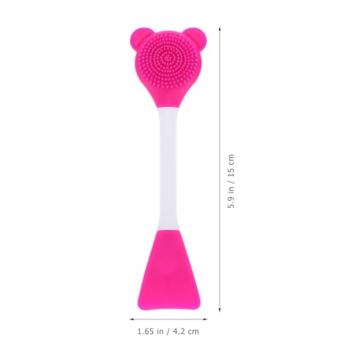 Brosse exfoliante en silicone double extrémité pour application masque - 6