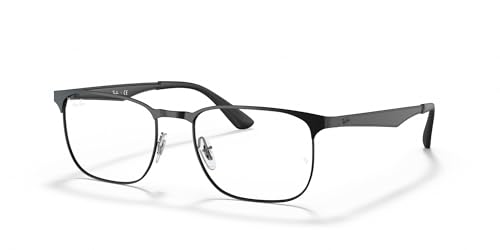 Ray-Ban Rx6363 Lunettes de repos Mixte monture demi-cerclée noir