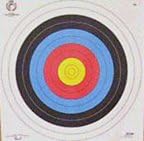 Archery Target Faces 122cm x 10 FITA Approved