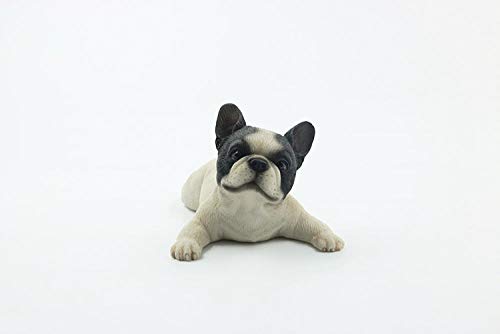 Statue bouledogue français en résine pour créer une ambiance moderne dans votre salon