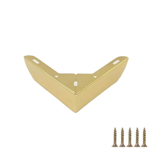 Remplacement de pieds de canapé en métal or 55mm pour armoire et table à café