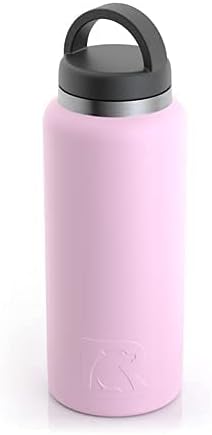 RTIC 36oz Vacuum Insulated Water Bottle, Metal Stainless Steel Double Wall Insulation, BPA Free Reusable, Leak-Proof Thermos Flask for Hot and Cold Drinks, Travel, Sports, Camping, Flamingo - Image 2