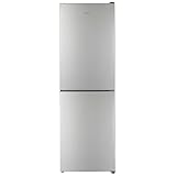 Teknix 60cm Freestanding Fridge Freezer - 310L Capacity - Frost Free - Digital Controls - Silver, H186.0 x W59.5 x D59.0 (cm) - FF1860S/E