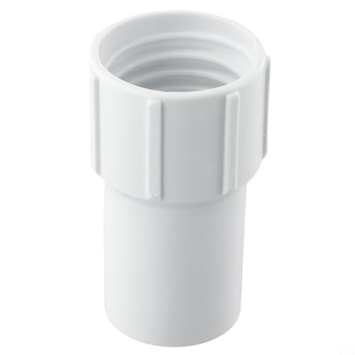Manguera de vacío para piscina para manguera enrollada en espiral de 1 1/2 pulgadas para reemplazar extremos de manguera dañados o desgastados