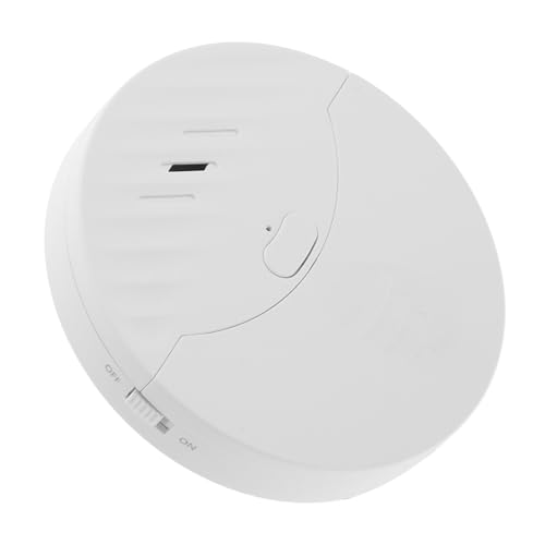 ledmomo 防犯センサー 振動検知 大音量ガラス割れ警報器 ドア窓対応 スマートホーム用異常検知アラーム ホワイト設置簡単