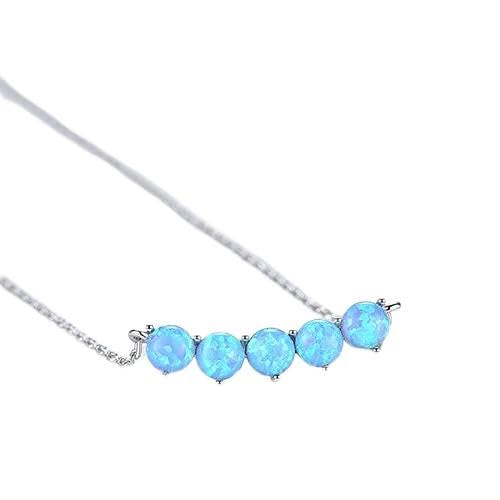 Collier pendentif rond femmes plaqué or 18 carats tricolore, bijoux élégants mariage