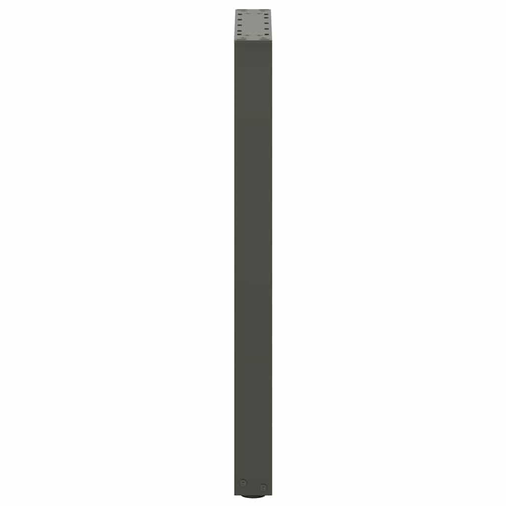 Konsola nogi stołu 2 szt. w kształcie litery U 28 x (72-73) cm stal