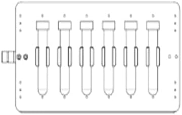Rotary Shaker Mixer Rolling Device Vortex Mixing Instrument with Tray Model 05 12pcs 10ml or 15ml Centrifuge Tube Speed Range 5 to 200rpm RPM Countdown Setting 1 to 300s