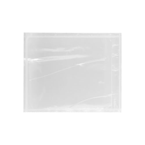1000 Count 4.5\" x 5.5\" Shipping Label Envelopes, Clear Packing List Pouches with Self-Adhesive Back, Top Loading for Shipping Labels Sleeves, for Packing Slips, Labels Invoices & Paperwork. GPI