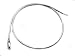 18" Sterling Silver 1mm Round Omega Chain Necklace