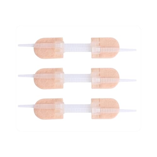 3 Piezas Cierres de Heridas Strips, 70 mm x 12 mm Tiras de Costura de Heridas, Glue de Vendaje de Herida de Tela no Tejida, Corte de Reparación de Heridas Vendaje para Primeros Auxilios y Seguridad