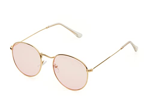 Pipa Bella by Nykaa Fashion Stylish Retro Pink Sleek Round Frame Sunglasses For Women ,Vintage Fashion, Stylish, Retro Driving and 100% UV Protected Sunglasses Pipa Bella by Nykaa Fashion Stylish Retro Pink Sleek Round Frame Sunglasses For Women ,Vintage Fashion, Stylish, Retro Driving and 100% UV Protected Sunglasses