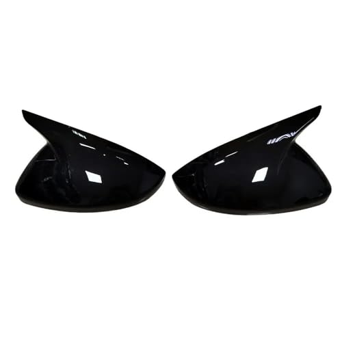 Coques rétroviseurs Peugeot 208 et 308 de remplacement en noir brillant