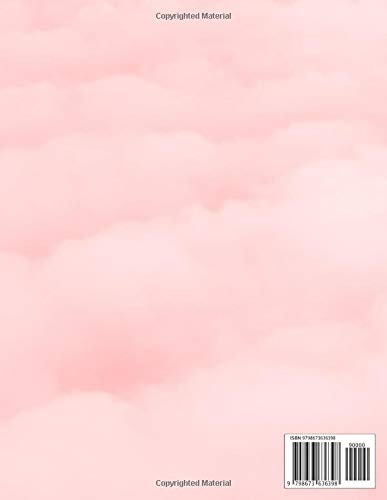 its just a little pink notebook: Lined Notebook Journal with a pink clouds and black words :, 122 Pages - Image 2