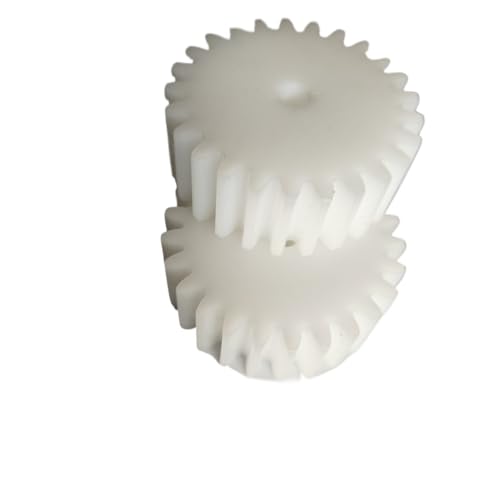 Cylindrical Drive 2pcs 0.7 Module 17 Teeth Plastic Spur Gear 3mm 3.17mm 4mm 5mm 6mm Inner Hole 0.7M 17T Straight Teeth Flat Pinion Rack Machinery(4MM BORE)