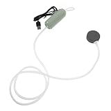 Kichvoe Bomba de Oxígeno USB Portátil para Acuario Silenciosa Gran Caudal Aireador para Accesorios de Tanque de Peces para Oxigenación de Peceras
