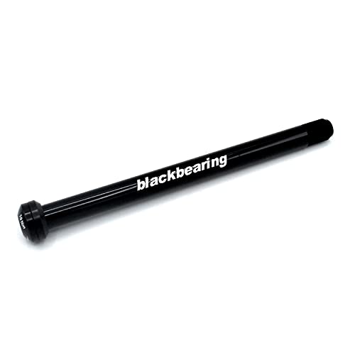 Perno pasante M12X1 BLACKBEARING para solucionar holguras en el eje trasero negro