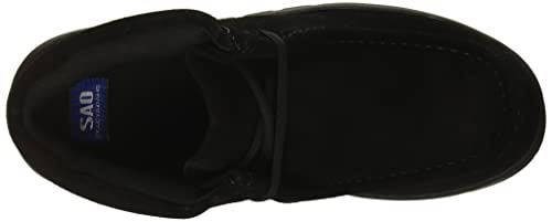 Sao By Stacy Adams Men's Dublin Ii Suede Lace Up Ankle Boot,Black Suede,13 M #TOP4