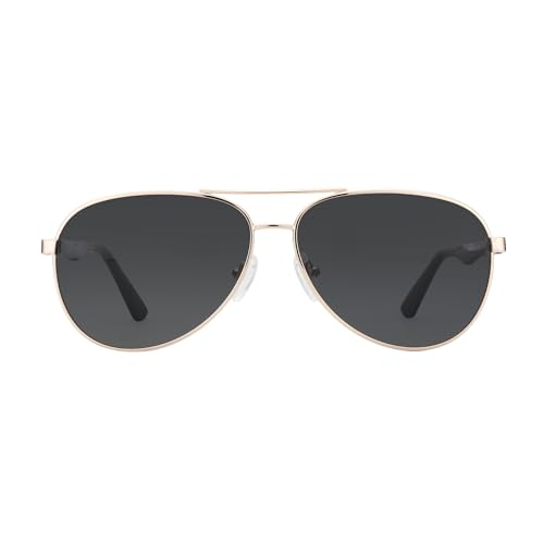 Image of ZENOTTIC Polarized Aviator Sunglasses for Men Carbon Fiber Temple Pilot Sun Glasses with Mirrored Lens UV Protection