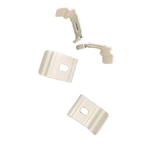4 x 20mm Spring Top Fix Pleated Blind Fitting Bracket (with 90° release) PL1019
