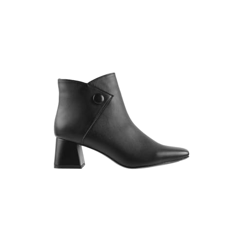 Image of Metro Women Faux Leather Sleek Slip-On Casual Boots