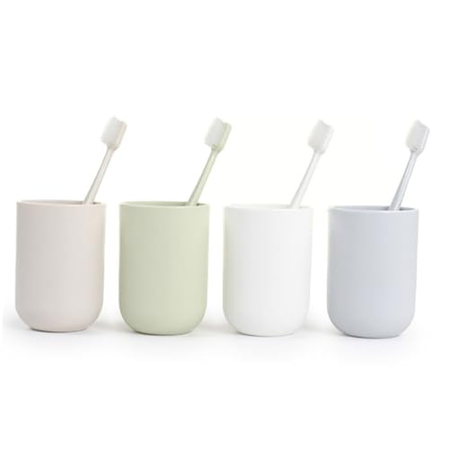 SAFIGLE 4Piezas Ecológico Ergonómico y Mango Protección Sangrado de Encías para Adultos con Encías