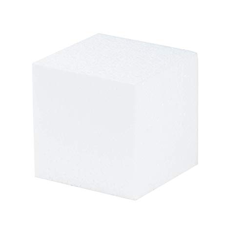 Foam Blocks, Arts and Crafts Supplies (4 x 4 x 4 in, 6-Pack)