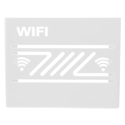 Caja para router wifi de pp blanco que soluciona el caos de cables 2