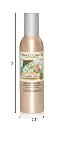 Yankee-Candle-Concentrated-Air-Freshener-Room-Spray-Odor-Eliminator-for-Home-Bathroom-Christmas-Cookie-15-Oz-Pack-of-1 Yankee Candle Concentrated Air Freshener Room Spray Odor Eliminator for Home Bathroom Christmas Cookie 15 Oz Pack of 1