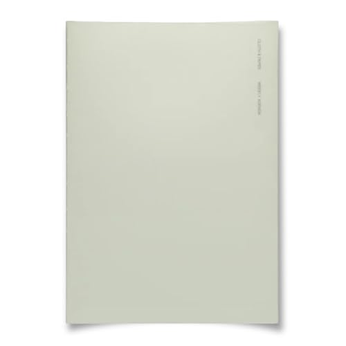 Cloth & Paper Perfect Bound Notebook | Weekly Agenda Matcha | A5 Weekly Planner Notebook 5.8 x 8.3 | Layout with Grid Notes Page for Tasks Scheduling & Weekly Planning Frosted Cover