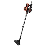 Melchioni Family Vortice - Scopa Elettrica con Filo 2 in 1 - Tecnologia Ciclonica - Motore AC 600W - Aspirapolvere Portatile Integrato - Cavo 4m - Filtro HEPA - Set Accessori e Staffa a Muro Inclusi