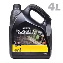 ENI Aceite para Cadena de Motosierras, 4 Litros, Negro
