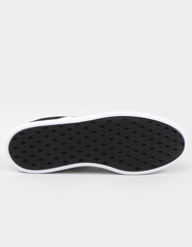 adidas Breaknet Sleek Suede Womens Shoes, Black/White, 5.52