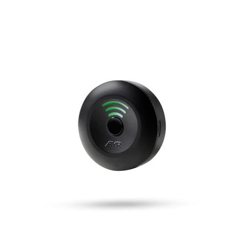 AYR Nex   Pasarela Wi Fi Inteligente para Cerraduras AYR Pass y AYR Lock Pro, Control Remoto Desde el Móvil, Notificaciones en Tiempo Real y Conexión con Alexa y Google Home [Negro Mate]