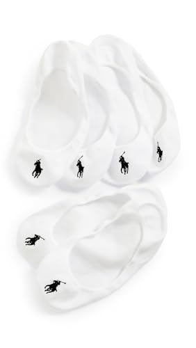 Opiniones de Ralph Lauren Woman comprados en linea. 39 POLO RALPH LAUREN - Calcetines deportivos clásicos para mujer, paquete de 3 pares, agarre antideslizante y soporte de arco, Blanco, 4-10
