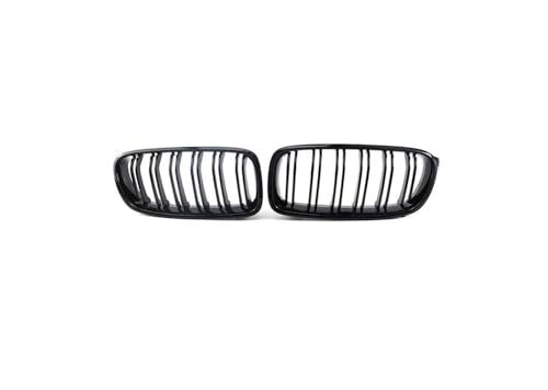 Grille de calandre Série 3 F30 F31 finition premium double ligne pour capot avant