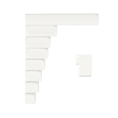 Mechkeeb MOA �v���t�@�C�� �z���C�g �N���A �u�����N �L�[�L���b�v �C���q ���p ISO ���̓X�y�[�X�V�t�g�L�[ 1.25u 1.5u 1.75u 2u 2.25u 2.75u 6.25u MX �X�C�b�` DIY (�z���C�g�A1u ���p 3��