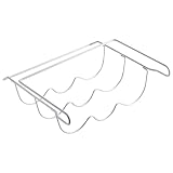 ASAKKURA 1pieza Estante Colgante de Hierro para Nevera Organizador Práctico para Almacenamiento de Cerveza y Botellas Soporte Resistente para Frigorífico Blanco