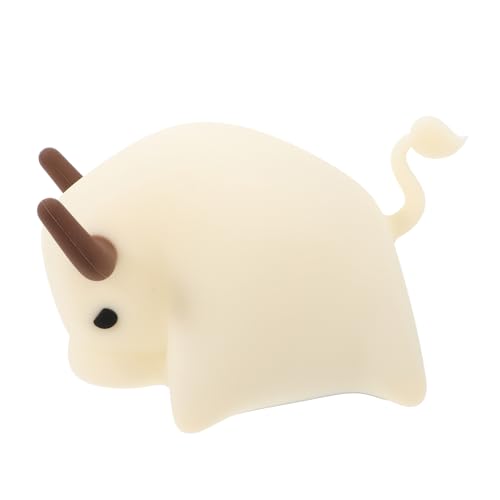 Lámpara de mesa Garneck USB recargable en forma de vaca miniatura 1