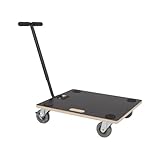 Werkzeugkönig Transportroller 400 kg - Rollbrett 59 x 49 cm - Multiplexplatte...
