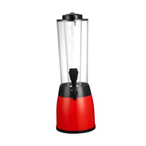 Distributeur de bière design rouge style taverne pour réception