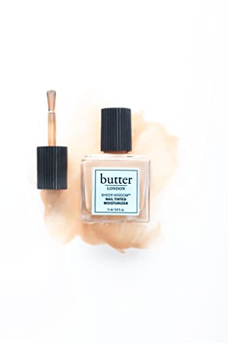 Butter London Sheer Wisdom Nail Tinted Moisturizer, Medium, 0.4 Fl Oz (Pack Of 1) #TOP3