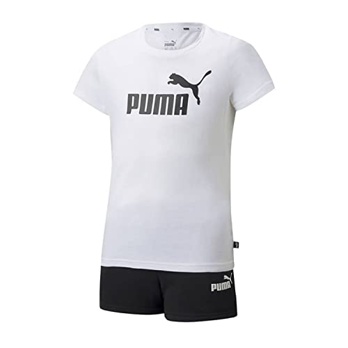 Combinaison enfant PUMA blanche et noire pour bouger librement au quotidien