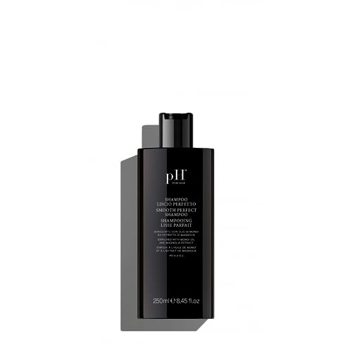pH PURE HAIR Smooth Perfect Anti-Frizz Shampoo - Enriched with Monoi Oil & Magnolia Extract - Intense Hydration & Shine - Sulfate-Free, Safe Anti-Frizz Spray for Color-Treated Hair - 8.45 oz