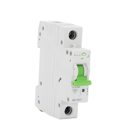 Disjoncteur courbe B 1P 63A 6kA disjoncteur modulaire type B 220V TOMC7-63