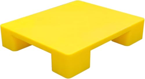 Palés de plástico anidables para un almacenamiento y organización eficientes en espacios comerciales