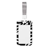 Utilisation polyvalente : l'étui imprimé zèbre est idéal pour transporter des cartes d'identité, des clés, des étiquettes de bagage. Il peut être utilisé pour le travail quotidien dans diverses professions, telles que les employés de bureau, les travailleurs, les infirmières, les médecins, les bénévoles, les coursiers, etc.