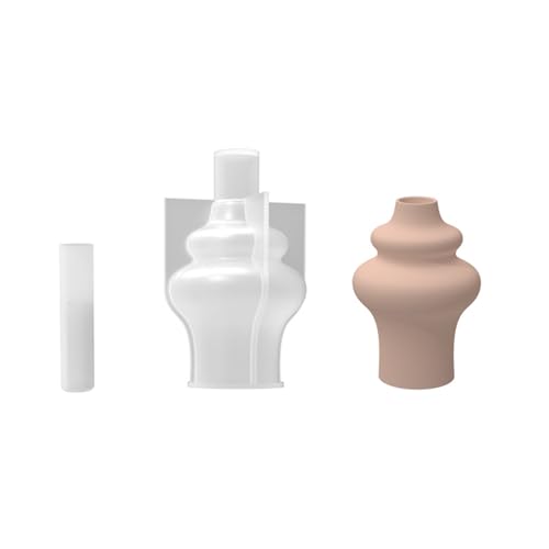 Zxfdsfdbnm Vielseitiges Silikon für runde Blumentöpfe, einfaches Entformen, Zement-Pflanzgefäß, Zubehör für Enthusiasten und Haushalt